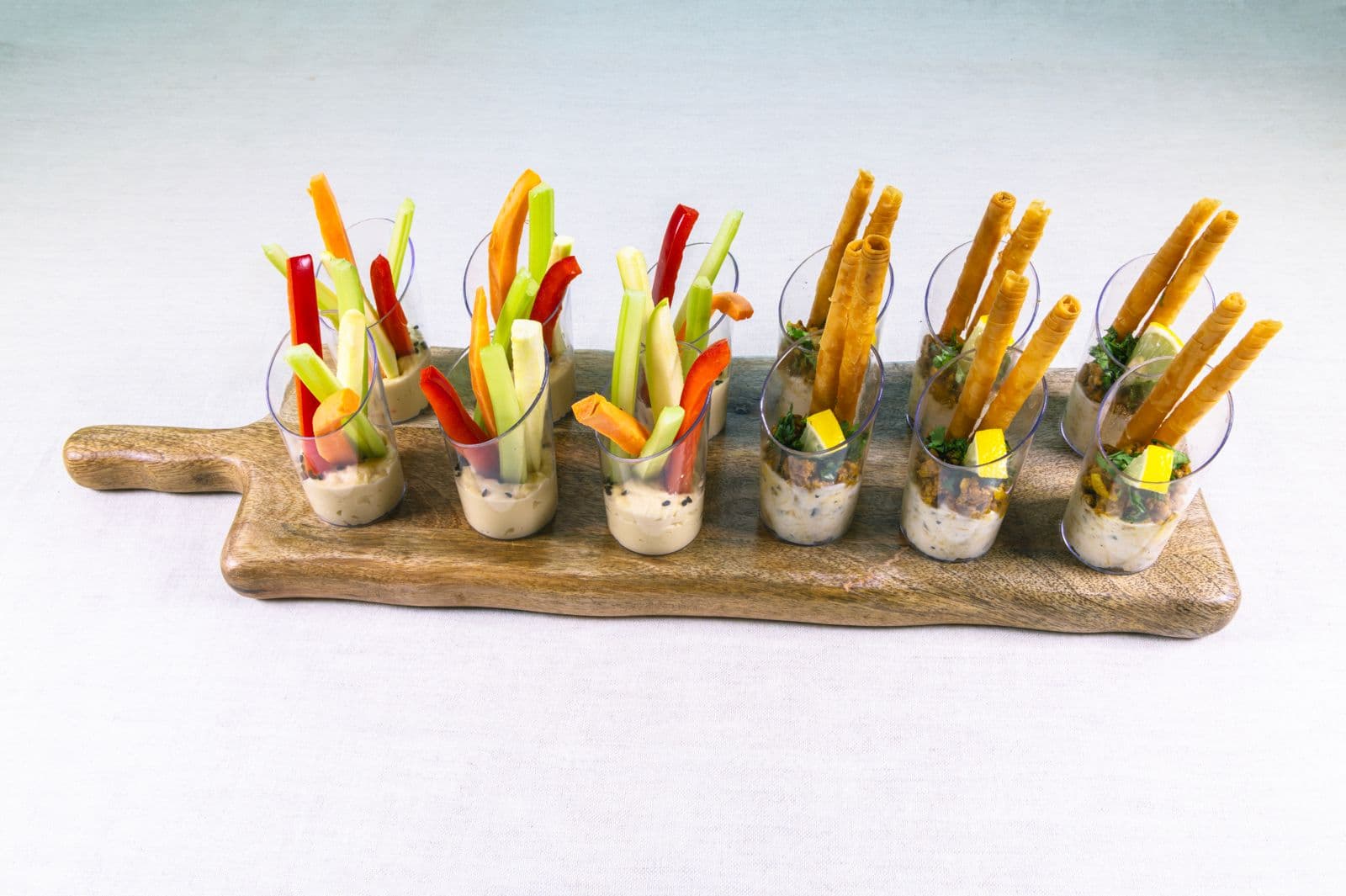 Caesar cups prepared by Canelin Sweet & Savoury