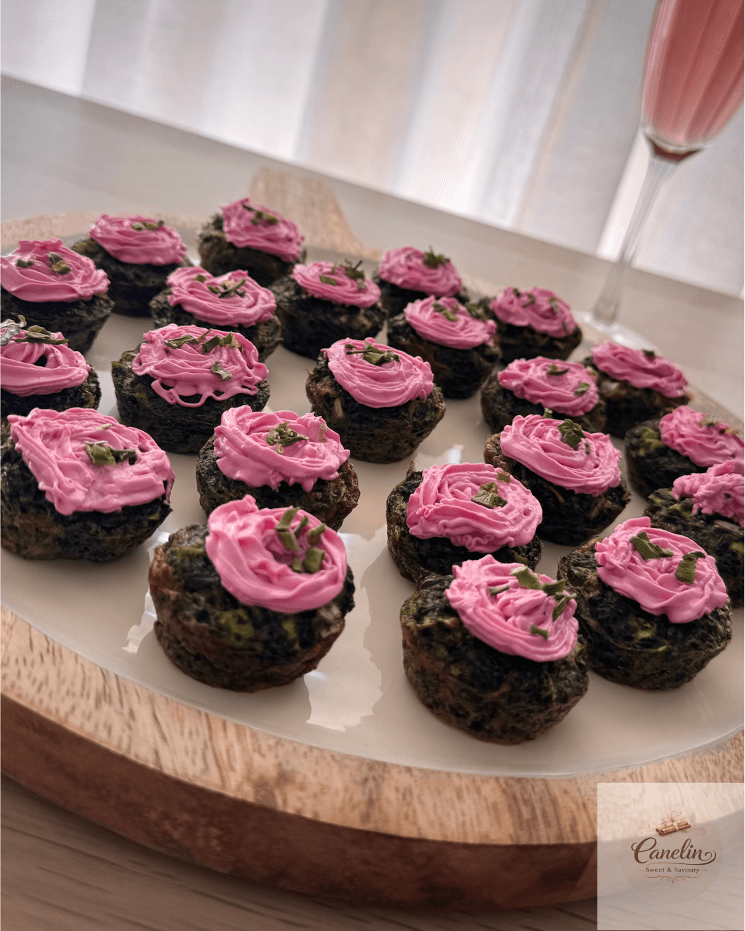 Vegetable Cups Closeup by Canelin Sweet & Savoury