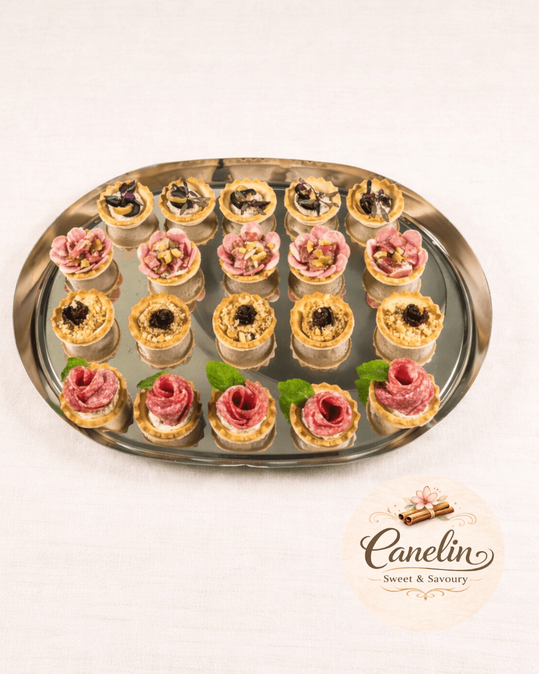 Bacon Pate Tartlet by Canelin Sweet & Savoury