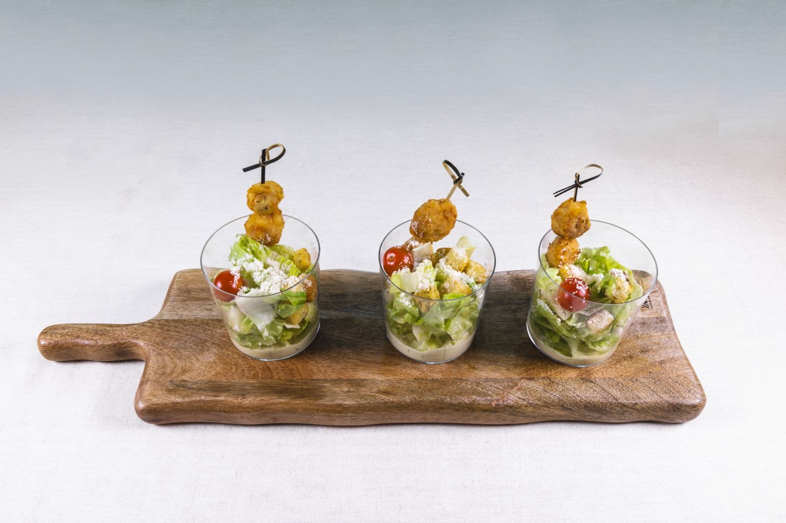 Shot Glass Caesar Salad by Canelin Sweet & Savoury